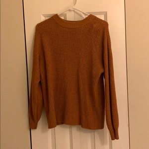American Eagle Orange Sweater
